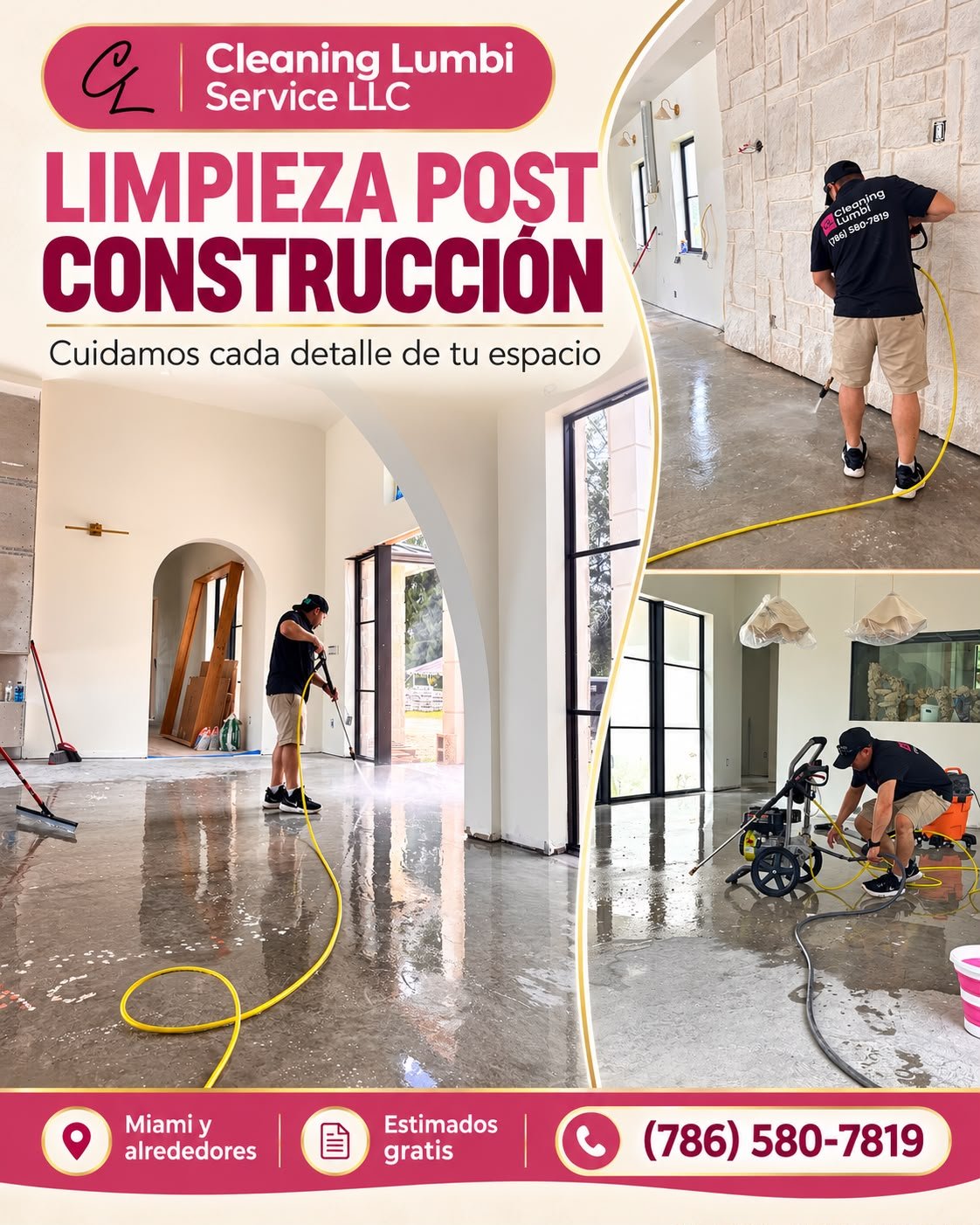 Post-construction cleaning — Cleaning Lumbi